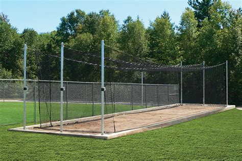 Outdoor Batting Cage Tensioned System
