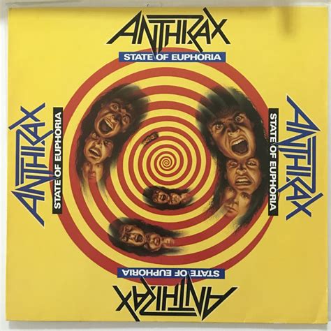 Anthrax ‎ State Of Euphoria Doğa Plak And Kitap