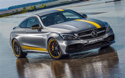 2017 Mercedes Benz C63 Amg Coupe Edition 1 Wallpapers