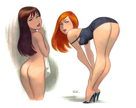 Good Girl Art Twice The Treat By Bruce Timm Lustful Lad