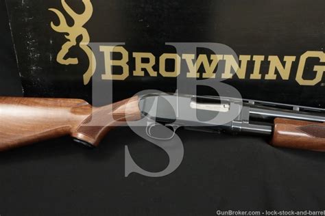 Browning Miroku Model Grade I Ga Pump Action Shotgun Mfd