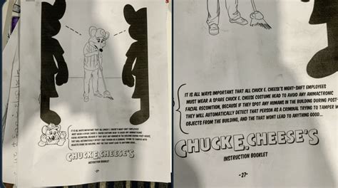 I Doubt This Chuck E Cheeses Employees Manual Is Real But Its Still