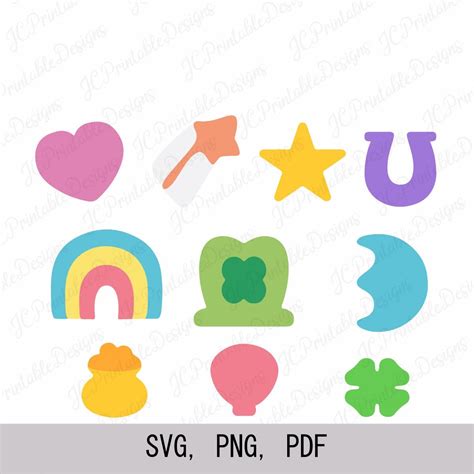 Lucky Charms Svg Lucky Charms Clipart Etsy Singapore