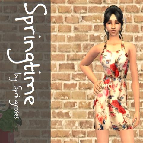 Mod The Sims 4 Springtime Dresses
