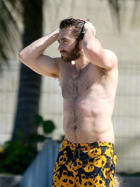 Jake Gyllenhaal Best Celebrity Shirtless Pictures Popsugar