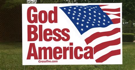 God Bless America Yard Signs Ship Free Still At 2021 Prices Grassfire