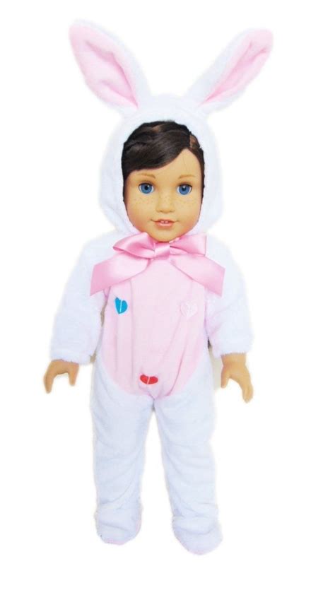 My Brittanys White Easter Bunny Costume For American Girl Dolls Free