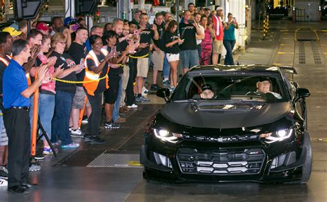 Chevrolet camaro 2015 model, automatic transmission, in mint condition, leather seats, yellow colour, a unique sport car with sporty black straps on the yellow, ready for a new owner, convertible soft top and a good horsepowe. Rick Hendrick takes delivery of the first 2018 Chevy ...