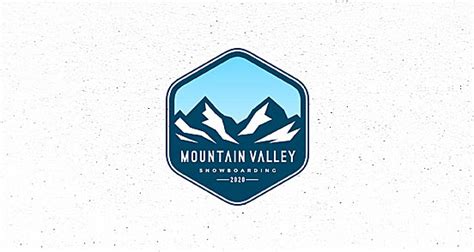 Mountain Valley The Design Inspiration Logo Design The Design