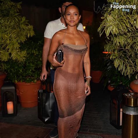 Karrueche Tran Heads Grabs Dinner At Carbone In Miami 12 Photos Thefappening