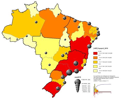 República federativa do brasil), is the largest country in both south america and latin america. GeograFFIa: Mapas feitos no Philcarto