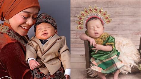 Tunjuk Id Potret Newborn Bayi Artis Pakai Baju Adat Gemas Maksimal