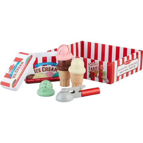 Melissa And Doug Scoop And Stack Ice Cream Cone Play Food Set And Reviews