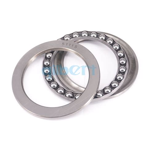 Id 35mm To 90mm Axial Ball Thrust Bearing Set2 Steel Races 1 Cage