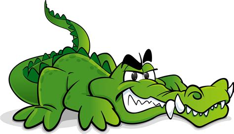 Crocodile And Alligator Cartoon Crocodile