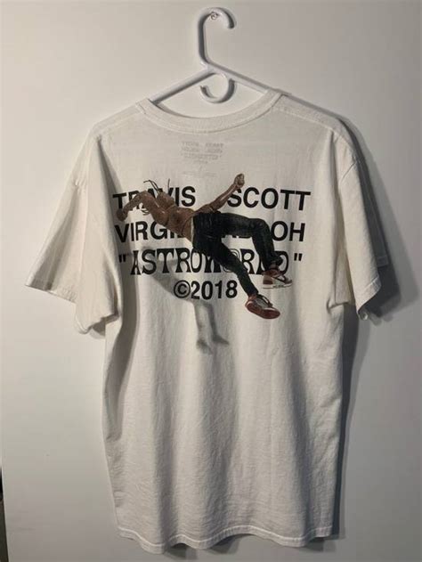 Travis Scott Off White X Travis Scott Og Jordan 1 T Shirt Grailed