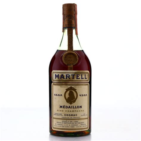 Stores and prices for 'martell v.s.o.p. Martell Medaillon VSOP Cognac 1970s | Whisky Auctioneer