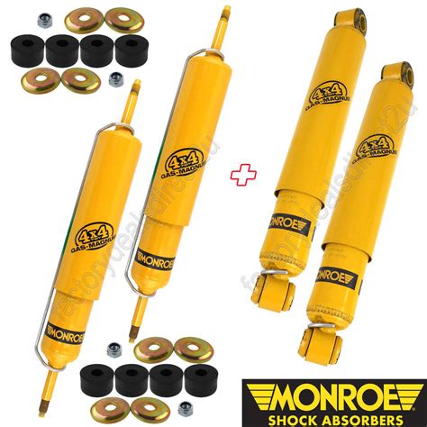 Check out our monroe shocks and struts video playlist! Monroe Gas Magnum TDT 4WD Shock Absorber FULL Set F & R ...