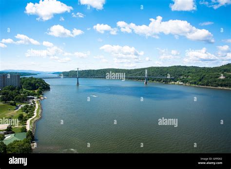 A View Of The Mid Hudson Bridge As Seen From The Walkway Over The