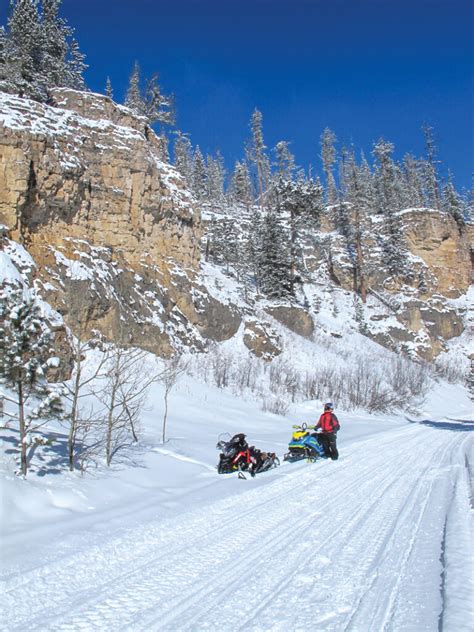 Black Hills Snowmobiling Great Scenery And Good Times Snowgoer