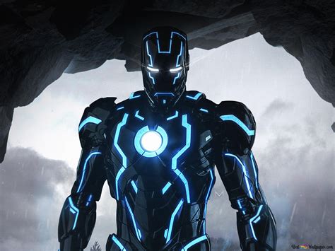 Iron Man Black Armor 4k Wallpaper Download