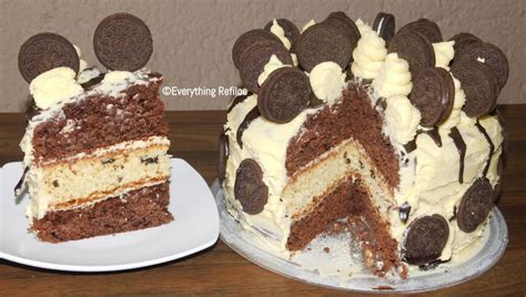 Zebra cake rolls nutrition ! Birthday Chocolate & Vanilla Oreo Cake - Everything Refiloe