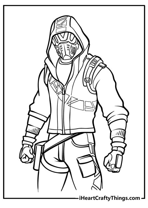 Printable Fortnite Coloring Page Updated 2022 Coloring Home