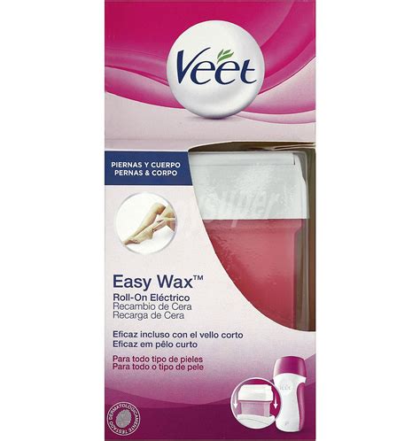 Veet Cera Tibia Depilatorio Rollon Recambio Piernas Ml