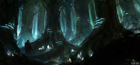 Dark Forest Anime Wallpapers Wallpaper Cave