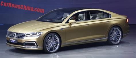 Volkswagen C Coupe Gte Concept Debuts On The Shanghai Auto Show In China
