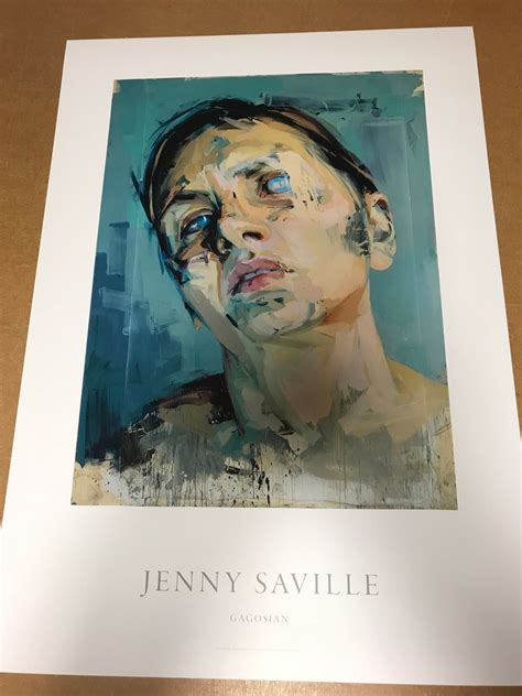Jenny Saville Original Gallery Exhibition Poster Stunning Fine Art