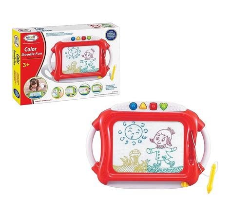 Shop Comdaq First Classroom Doodle Board 2 In 1 With Stamp Activity For