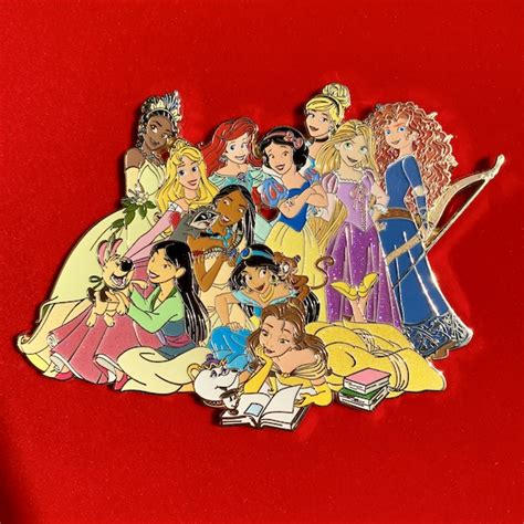 Treasured Classics Princess Super Jumbo Le 100 Acme Disney Pin Disney