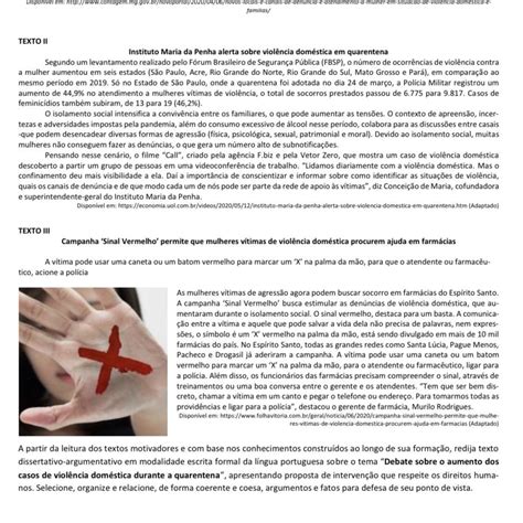 A Persistência Da Violência Feminina Na Sociedade Brasileira Redação Pronta