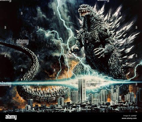 Film Artwork Godzilla 2000 1999 Stock Photo Alamy
