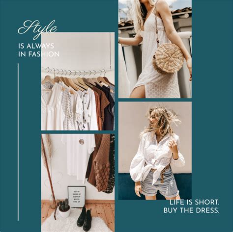 Style Is Always In Fashion Instagram Post Instagram Post Template