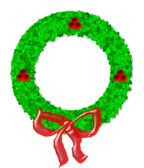 Christmas Wreath Transparent Clip Art Library