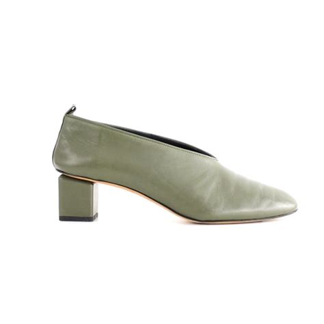 Gray Matters Shoes Gray Matters Mildred Classic Verde Oliva Leather