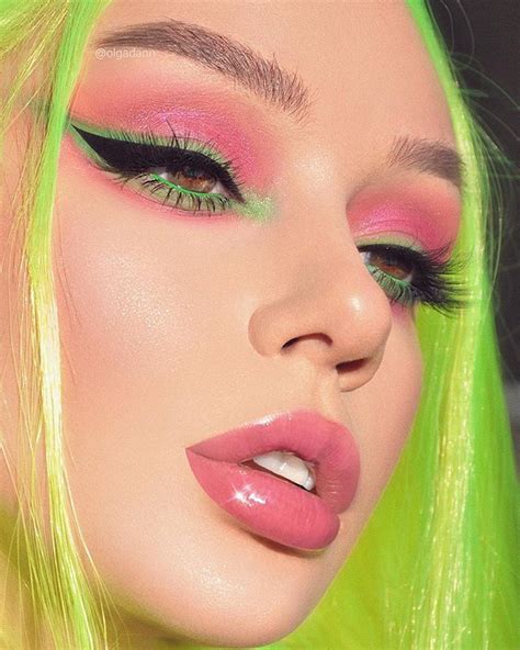 lime crime on instagram “we re obsessed with this look and here for all this neon 💚 🍋 brownie