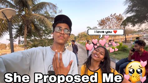 Girl Propose Me In Public Place 😍 Flirting With Cute Girls ️ Youtube