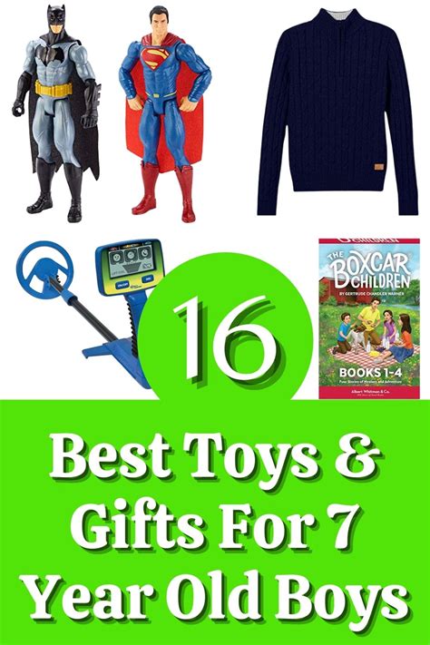At this age, they're experimenting with new interests, learning about the world, figuring out who they are. 16 Best Toys and Gifts for 7 Year Old Boys | GiftCollector
