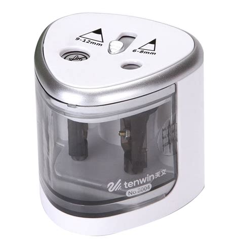 Tenwin Pencil Sharpener Electric Stationery Automatic Electric Pencil