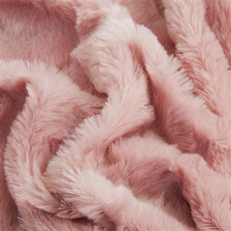Tache Faux Fur Dusty Rose Pink Throw Blanket Tache Home Fashion Rose Gold Aesthetic Rosé