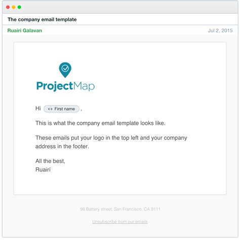 Log in and enjoy your email. 4 email templates to choose from | Intercom Help Center