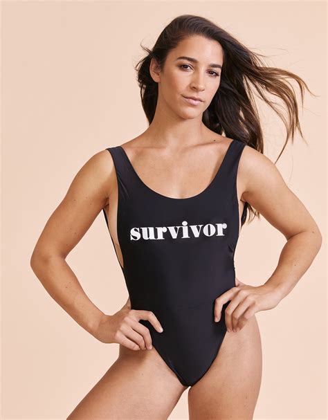 Aly Raisman Sells Survivor Swimsuit As Aerie Role Model Miami New Times