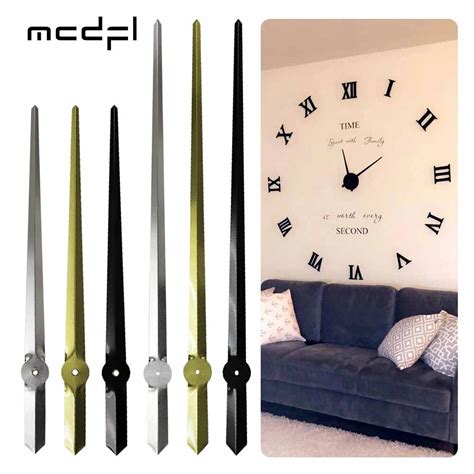 Mcdfl Large Wall Clock Hands For Giant Watches Long Spade Huge Big
