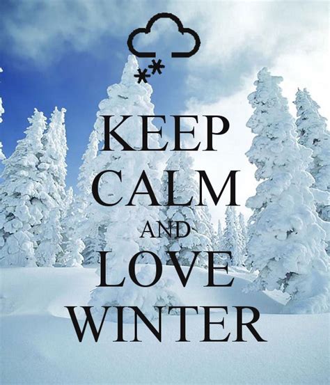 Keep Calm And Love Winter Na Zima Zszywkapl