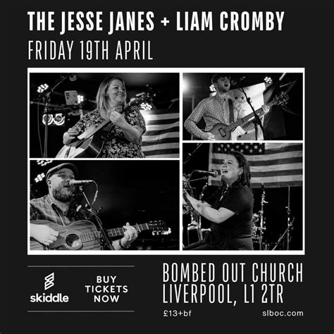 The Jesse Janes Band Liam Cromby St Lukes Bombed Out Church Liverpool 19 April 2024