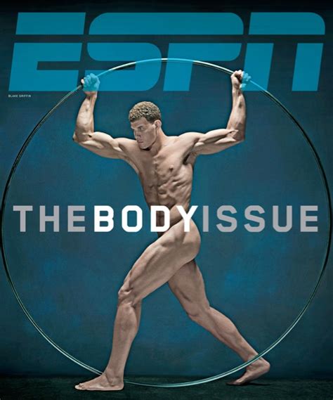 Photo Blake Griffin Poses Nude For Espn The Magazine Body Issue Cover