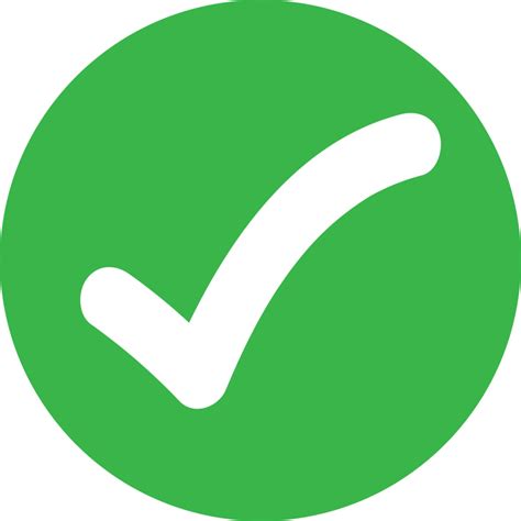 Tick Icon Accept Approve Sign Design 10153967 Png